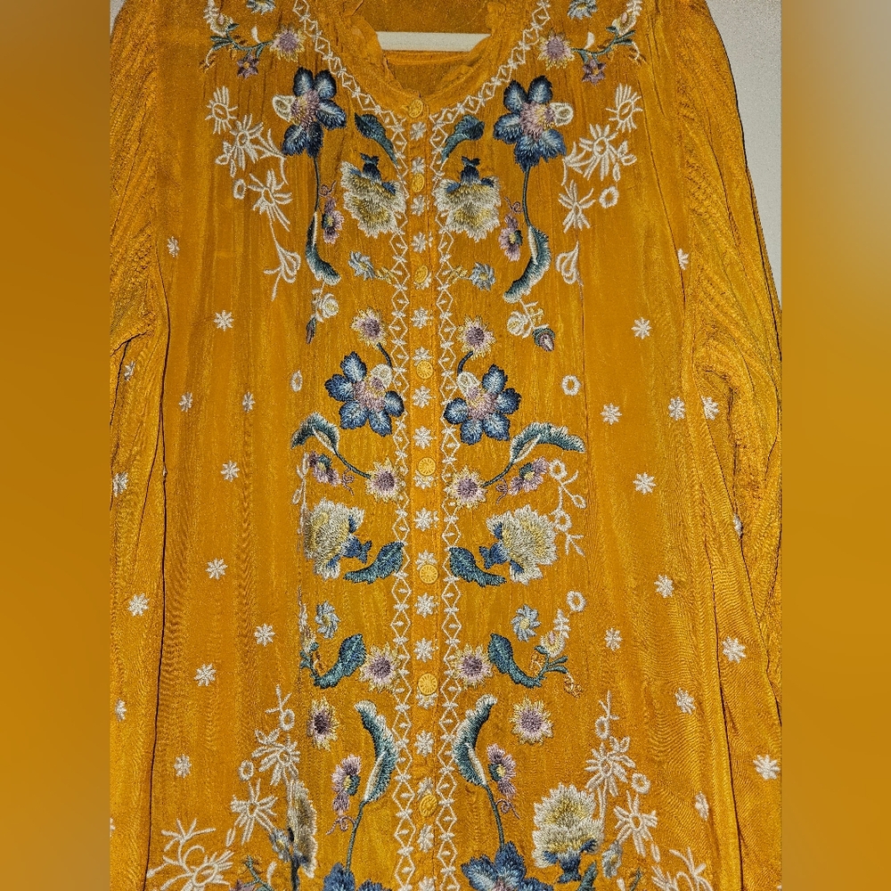 Johnny Was Blouse - Size XL - Picture 2 of 8
